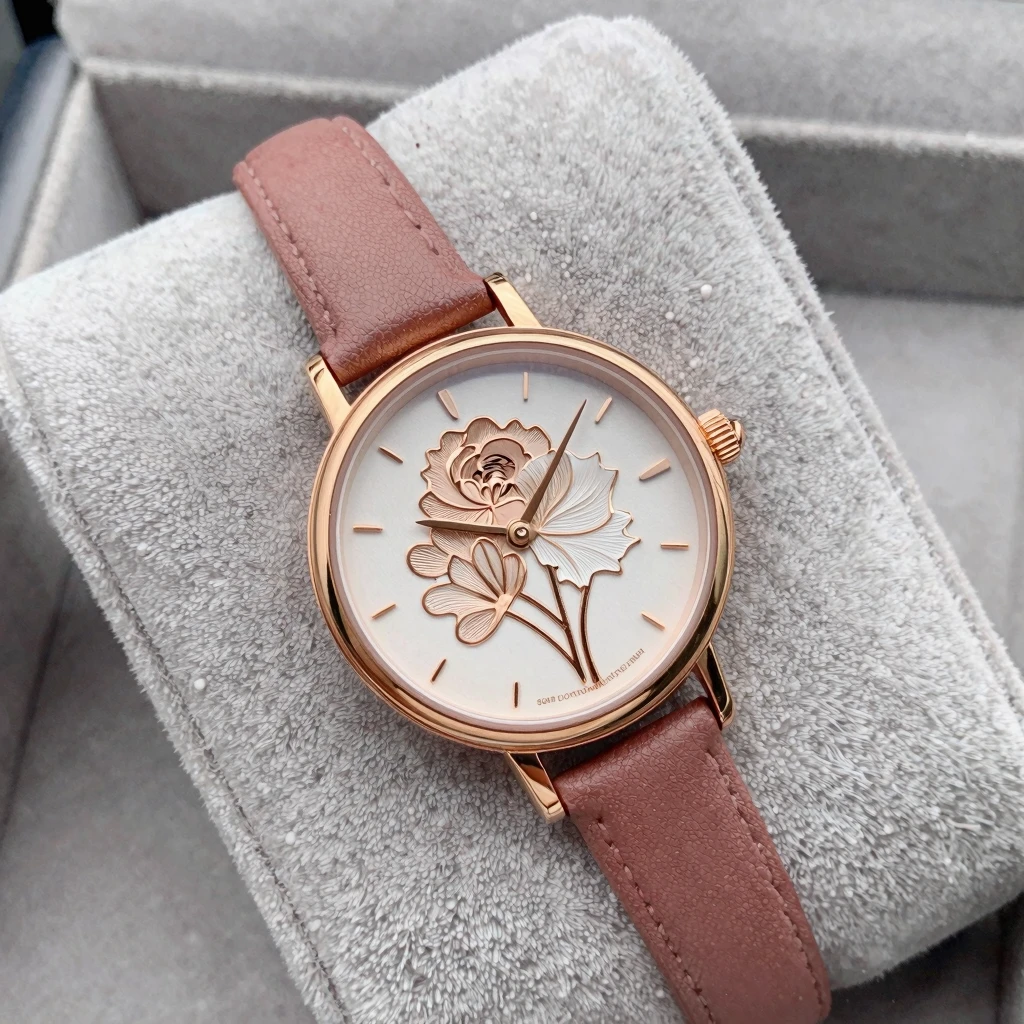 Elegance Rose Damenuhr Khalryontlozarin